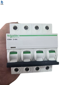 เบรกเกอร์วงจรขนาดเล็ก IC65N 4P D 40A เบรกเกอร์ป้องกันกระแสเกิน เบรกเกอร์ป้องกันแรงดันต่ำ 4 โพล 40A แบบ D Curve - Product Image 1