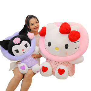 Nuova Bambola Kuromii a Forma di Cuore di Pesca all'Ingrosso, Regalo Compagno per Bambini, Peluche Gatto KT per Regali alle Ragazze - Product Image 1