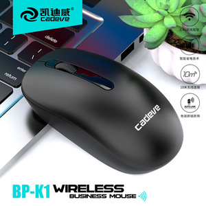 Cadeve K1 Wireless <b>Mouse</b> Optical 3 Buttons Right Hand Ergonomic Battery Powered Notebook <b>Mouse</b> - Product Image 4