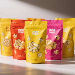 Custom Logo Mylar <b>Bag</b> Plastic Food Candy Cookies Snack <b>Packaging</b> Resealable Stand up Zipper <b>Bag</b> - Product Image 6