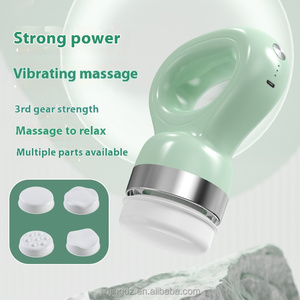 Produits les plus vendus 2025 masseur de rouleau de cellulite électrique sans fil Gua Sha avec 6 têtes de massage pour la combustion des graisses - Product Image 2