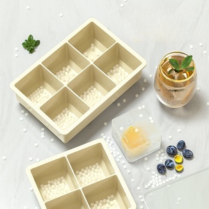 Moule à glaçons en silicone à démoulage facile pour la vente en gros, avec boîte pratique pour les glaçons - Product Image 3