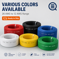 Exportateur de câbles en cuivre personnalisés UL3135 200 ℃   Câble flexible en cuivre isolé en caoutchouc silicone pour faisceau automobile