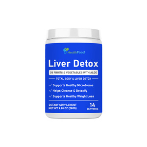 Polvo Desintoxicante para el Hígado con Antioxidantes de Rápida Absorción, Favorece la Digestión y la Inmunidad, Suplemento Dietético, Mezcla Herbal - Product Image 1