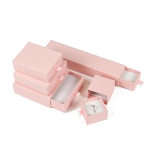 Crown Win Eco-Friendly Recycled Materials Jewelry Packaging Drawer Paper <b>Box</b> for <b>Earrings</b> Necklaces Custom Design - Product Image 6