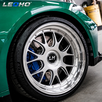 Jantes forgées en deux parties LM 5x100 5x108 5x112 5x114.3 5x120 pour voitures de course, 18 19 20 21 pouces, pour BMW M2 M3 M4 A4 A6 GTR Porsche 911