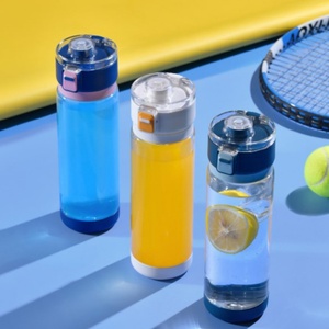 600ml BPA Free Tritan Sports Water <b>Bottle</b> One Touch Lid Leak Proof Hiking <b>Flask</b> with Handle - Product Image 5