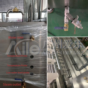 Máquina Automática Pneumática Controlada por PLC para Verificação de Vazamento em Banho de Água para Latas de Aerossol com Dispositivo de Secagem Independente - Product Image 4