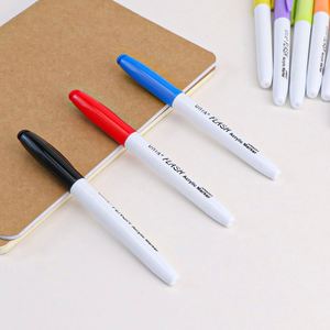 OEM/ODM Service Available 12-Color <b>Permanent</b> Ink Art Acrylic <b>Marker</b> Pen Set Custom Logo Printing for Kids Graffiti Drawing - Product Image 4