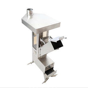 Poêle <span class=keywords><strong>à</strong></span> <span class=keywords><strong>bois</strong></span> manuel LULING HJ600 toutes saisons en acier inoxydable pour le camping - Product Image 4