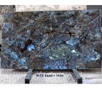 Dalles de marbre labradorite bleue, pierre naturelle, carrelage pour table de cuisine, meuble-lavabo de salle de bain, escaliers, marches, matériaux de construction