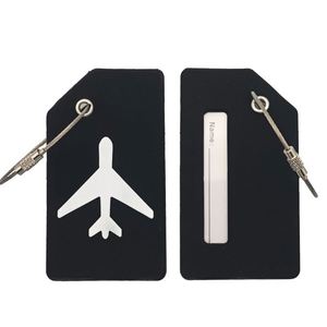 Customgift Travel Baggage <b>Tag</b> Name <b>ID</b> Personalized Premium Genuine Custom Luggage <b>Tag</b> - Product Image 1