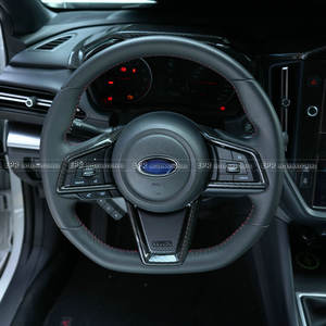 Moldura Superior para Volante de SUBARU 2022+ WRX VAB VAF, Material de Fibra de Carbono Seca de Alta Calidad - Product Image 3
