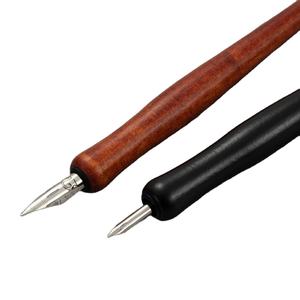 Personnalisé Comique Dip Stylo En Bois Stylo Gestionnaire Artiste Bande Dessinée Calligraphie Dip Stylos - Product Image 1