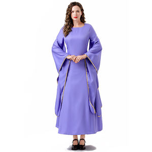 Costumi adulti di Halloween matrigna regina COS abito fiabe malvagia regina Anime Make up abito con mantello - Product Image 6