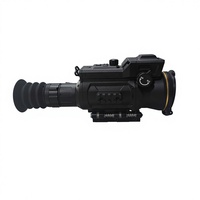 Lunette thermique monoculaire 640x512 avec capteur VOx, longueur focale de 45 mm, télémètre laser 2000 m, étanche IP67, observation nocturne 3-4x