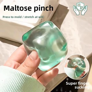 Nouveau Bestseller Nice Cube Suptid Squis Gommes en caoutchouc thermoplastique transparentes aromatisées à la maltose, cubes de glace amusants, jouet anti-stress - Product Image 2