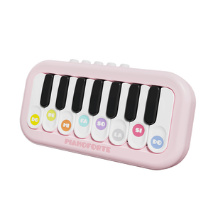 Leza Baby Pianoforte Educativo Personalizzato Unisex in Plastica Mini Tascabile per <span class=keywords><strong>Bambini</strong></span>, Tastiera Musicale Multifunzionale, Giocattolo per <span class=keywords><strong>3</strong></span>+ 5-7 <span class=keywords><strong>Anni</strong></span> - Product Image 1