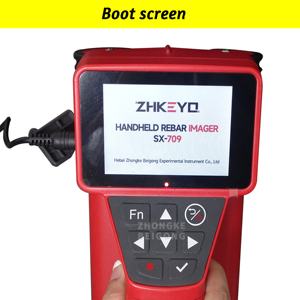 L'instrument d'imagerie des barres d'acier du système d'inspection du béton SX709 mesure l'épaisseur du revêtement protecteur. - Product Image 4