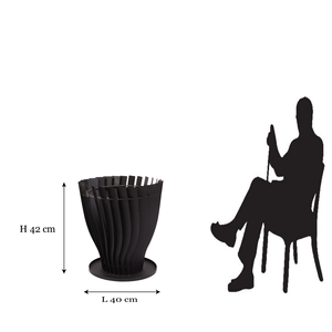 Nouveautés 2026 – Barbecue en acier de 17 pouces pour foyer extérieur avec panier de cuisson et pioche pour jardin, patio et cour arrière - Product Image 6