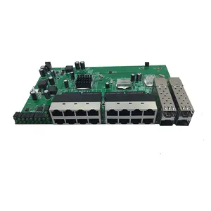 Wholesale Custom Unmanaged 4 5 6 8 16 24 Port 100M Gigabyte Poe Ethernet Switch Pcb Board