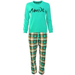 Pyjama à Design personnalisé pour femme, vêtements de nuit en coton - Product Image 1