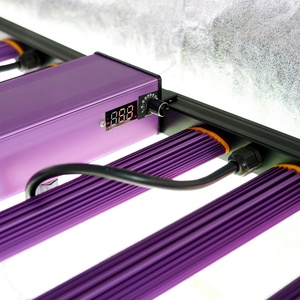 Lampes de culture hydroponique à 6 barres LED, spectre complet, intensité variable, indice de protection IP65, pour application en floraison en serre commerciale - Product Image 3