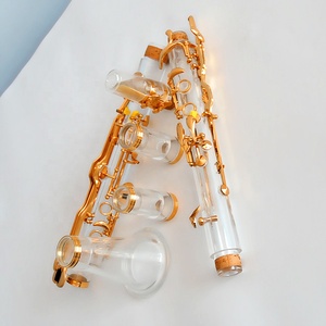 Grado examen dedicado <span class=keywords><strong>de</strong></span> <span class=keywords><strong>clarinete</strong></span> 18 teclas G chapado en oro <span class=keywords><strong>clarinete</strong></span> - Product Image 2