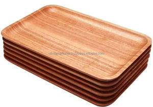 ถาดไม้ยอดนิยมสินค้าทำมือเครื่องครัวใช้สำหรับโรงแรมและร้านอาหาร - Product Image 6