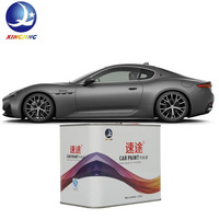 Vernis de revêtement en résine acrylique automobile multicolore en gros avec durcisseur pour plastique et peinture automobile