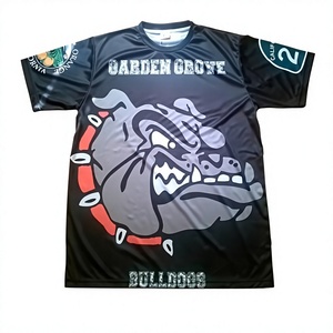 T-shirt unisexe personnalisé par sublimation 2026, 100 % polyester, manches extensibles, respirant, séchage rapide, vente en gros - Product Image 5