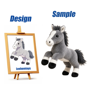 Jouets en peluche super doux personnalisés pour la mascotte d'un <span class=keywords><strong>club</strong></span> de football, en tissu de coton rembourré, cadeau personnalisé pour les fans pour un anniversaire - Product Image 3