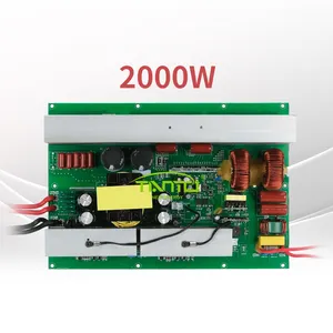 Tianmo DC 12V 24V 48V to AC220V 110V inverter 2000W pure sine wave inverter board pcba for factory use