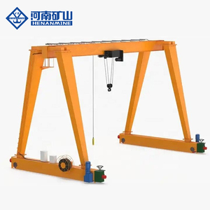 3 pha 380V động cơ động cơ bánh răng mang đường sắt/railless kuangyuan mới loại Châu Âu đơn dầm giàn cần cẩu 5-20t Điều khiển từ xa - Product Image 2