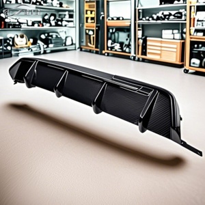 Difusor trasero G20 2017 Sport Pro para parachoques de coche, labio de parachoques trasero de fibra de carbono seco para <span class=keywords><strong>BM</strong></span> <span class=keywords><strong>3</strong></span> series G20 2020 + - Product Image 5