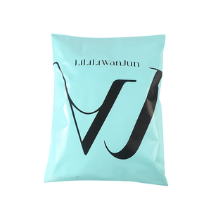 Sacs d'expédition en plastique OEM/ODM à <span class=keywords><strong>prix</strong></span> d'usine, vente en gros, impression couleur, sacs d'emballage verts pour vêtements - Product Image 1