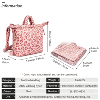 Sac fourre-tout matelassé pour femme avec porte-gobelet et compartiment pour ordinateur portable de 15,6 pouces, idéal pour le travail, les voyages et la salle de sport