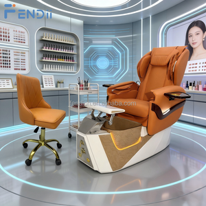 Luxuriöser Multifunktionaler Pediküre-Stuhl mit Massagefunktion und Fußbad für Nagelstudios - Product Image 1