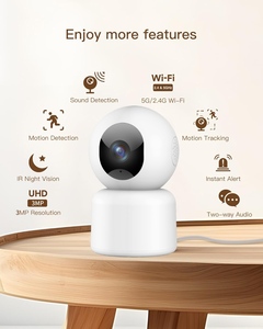 5g wifi an ninh máy ảnh cloudedge App 2K 3MP trong nhà PTZ Pet camera với ứng dụng điện thoại pl326 băng tần kép trong nhà máy ảnh - Product Image 3