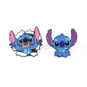 Großhandel Cartoon genäht Metall Abzeichen Herstellung Metall Anime Emaille Pins Fabrik Anstecknadeln benutzer definierte Emaille Pin für Werbezwecke - Product Image 6