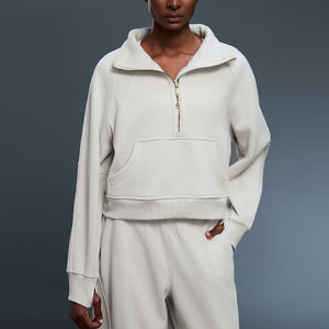 Chaqueta de Invierno para Mujer de Alta Calidad con Logotipo Personalizado, 500G, Tejida, con Forro Polar, con Capucha, Cortavientos, con Cremallera, Diseño Bordado Informal, al por Mayor - Product Image 5