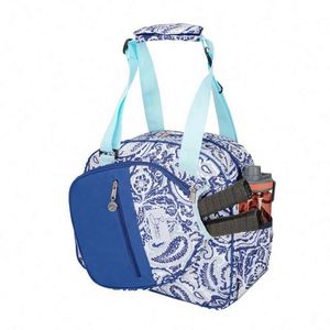 Échantillon gratuit Sac de sport pour raquettes de pickleball homme/femme, multi-accessoires, pour vêtements et équipement, avec pochette supplémentaire en maille nylon et crochet de fixation - Product Image 3