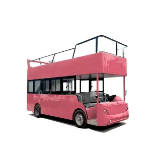 오락 탐 두 배 갑판 판매를 위한 전기 관광 차 & 버스