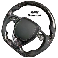 Volante de Fibra de Carbono Forjado para Toyota Corolla RAV4, Mejora del Interior Deportivo