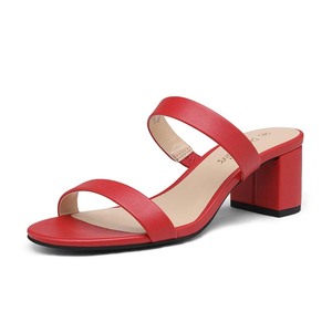 Décolleté <span class=keywords><strong>con</strong></span> <span class=keywords><strong>tacco</strong></span> grosso a due cinturini Open Toe Low Block per <span class=keywords><strong>donna</strong></span> - Product Image 5