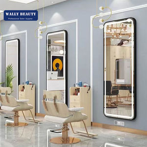 Wallybeauty – station de <span class=keywords><strong>coiffure</strong></span> professionnelle, style simple, miroir, équipement de salon, <span class=keywords><strong>produit</strong></span> - Product Image 3