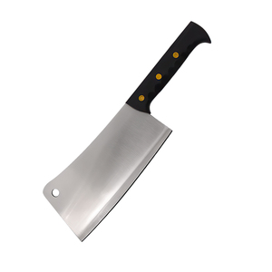 <span class=keywords><strong>Set</strong></span> di <span class=keywords><strong>coltelli</strong></span> da cucina per mannaia da <span class=keywords><strong>macellaio</strong></span> in acciaio ad alto tenore di carbonio all'ingrosso con manico in ABS nero - Product Image 2