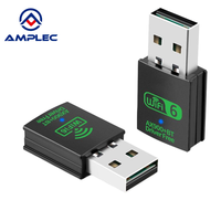 Adaptador USB WiFi 6 BT 2 en 1 para PC de Escritorio, AX900Mbps, Adaptador de Red Inalámbrica de Doble Banda 2.4G/5GHz, BT 5.4, para Windows 10/11