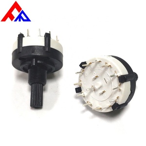 Interruptor Rotatorio de Plástico Aislado de 1/2/3/4/5/6/7/8/9/10/11/12 Posiciones, 26mm, Venta Directa de Fabricante Profesional - Product Image 3