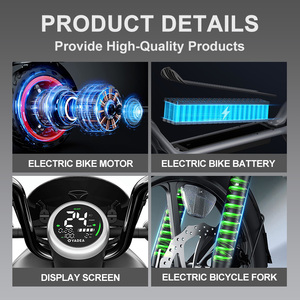 Motocicleta Scooter Todoterreno de 3 Ruedas para Adultos con Batería de Litio de 48V, Motor para Adultos, Conducción Suave, Doble Suspensión, Amortiguación - Product Image 2